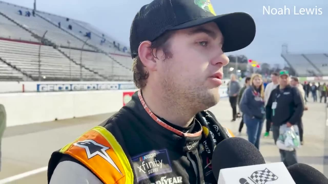 Noah Gragson talks Ty Gibbs- Dirtbag Move at Martinsville