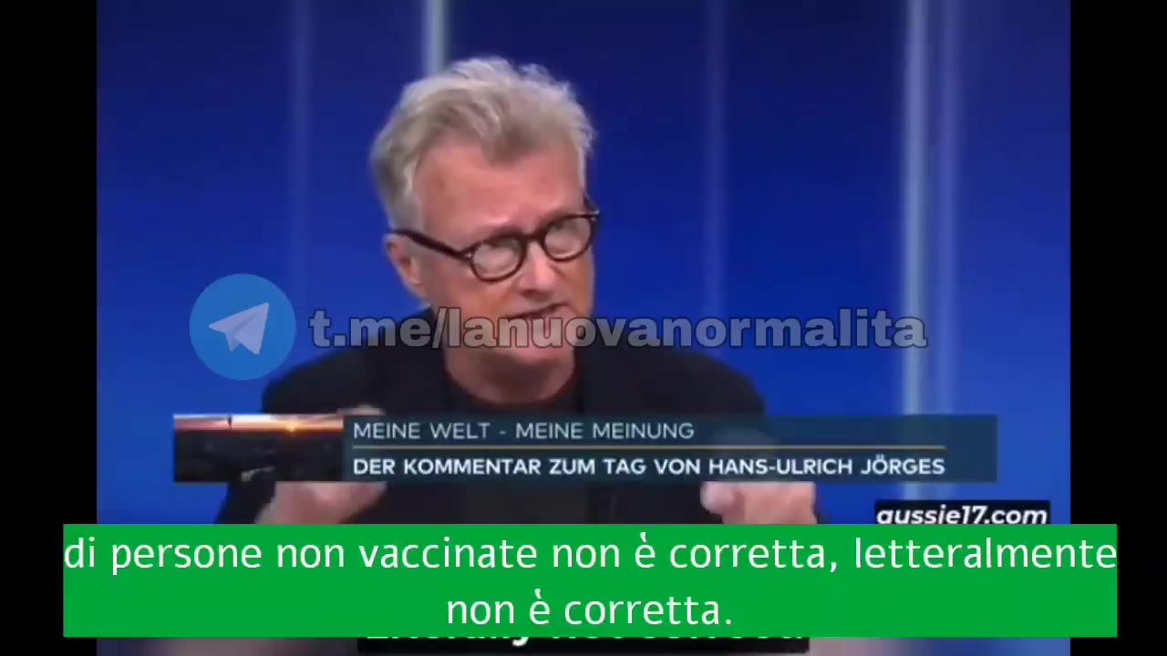 2024-08-12 - TV - I veri vincitori della pandemia sono i non vaccinati