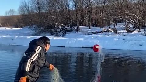 He invites them out on a little fishing trip.