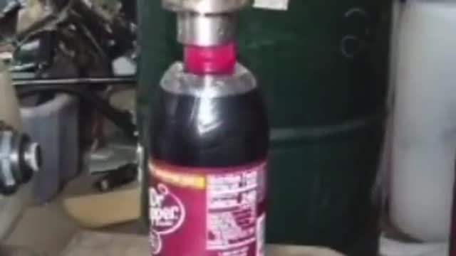 Hydraulic Press Dr Pepper