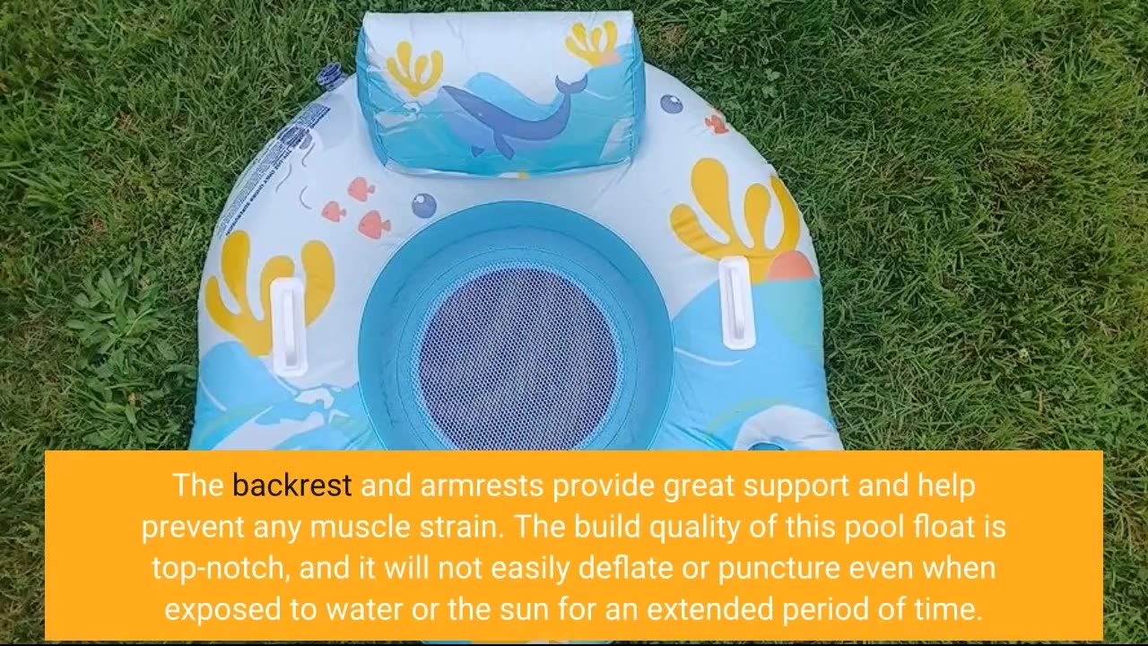 Skim Comments: FDSPDO Thickened Pool Floats,Floats for Swimming Pool,Pool Lounger,Inflatable Ch...