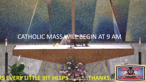 NCTV45 CATHOLIC MASS HOLY SPIRIT PARISH (ST VITUS) 9:00 PM THURSDAY MAY 23 2024