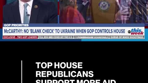 TOP HOUSEREPUBLICANSSUPPORT MORE AID