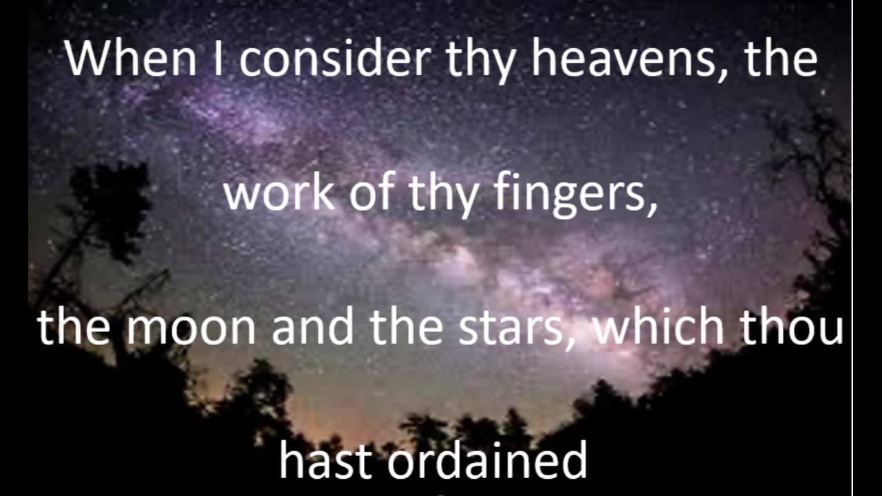 When I Consider