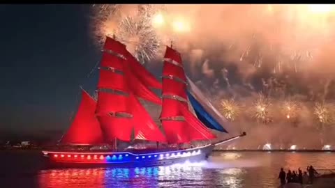 The Scarlet Sails Event St Petersburg -