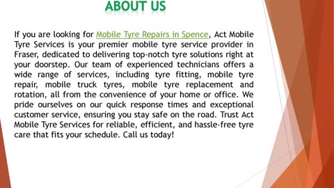 If you are looking for Mobile Tyre Repairs in Spence