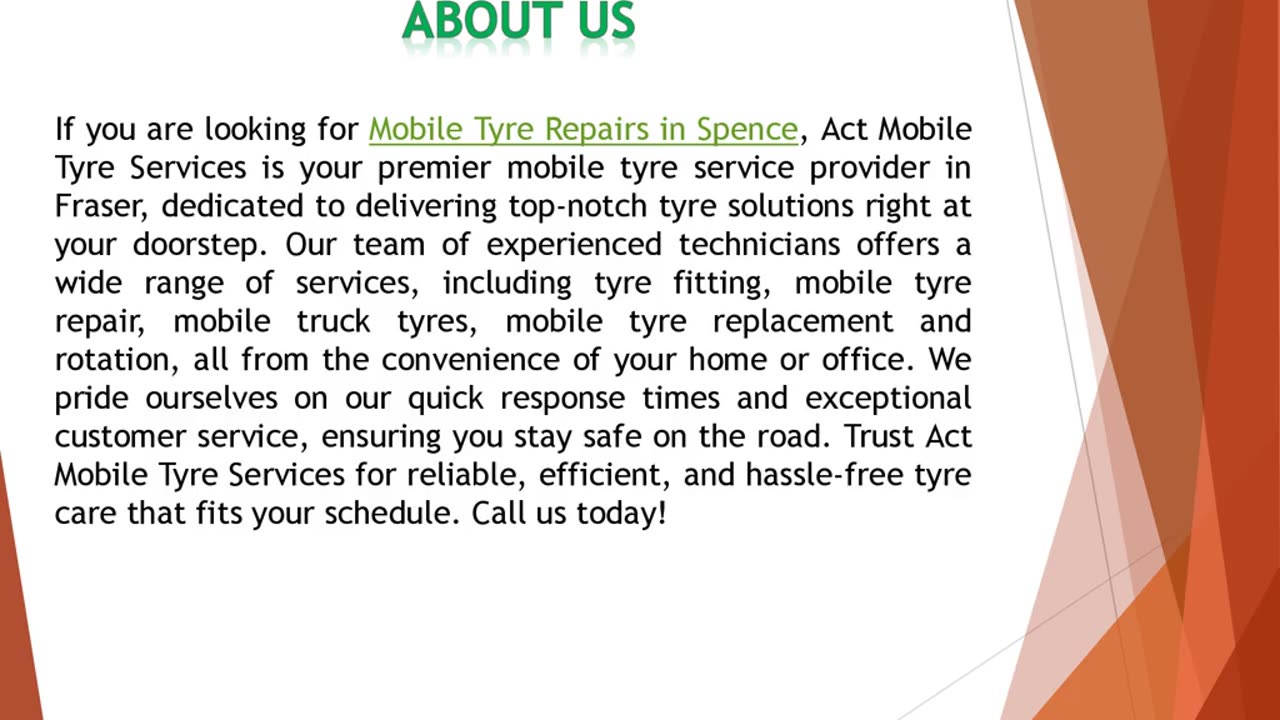 If you are looking for Mobile Tyre Repairs in Spence