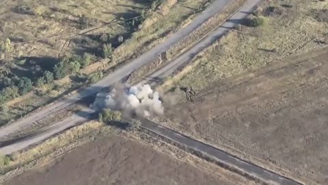 Insane Footage of HIMARs Strike on a Loaded Russian APC