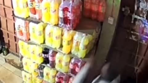 CAUGHT SOFTDRINKS THIEVES