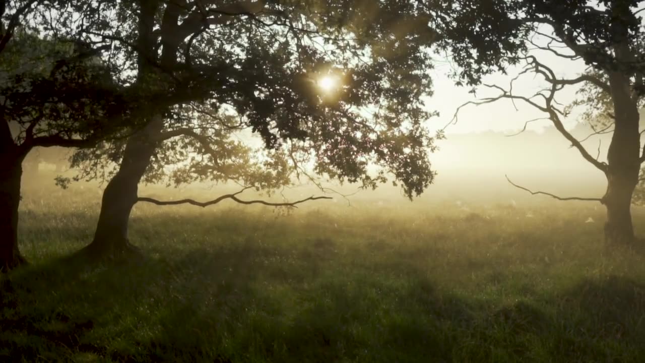 Forest woods Mystical.