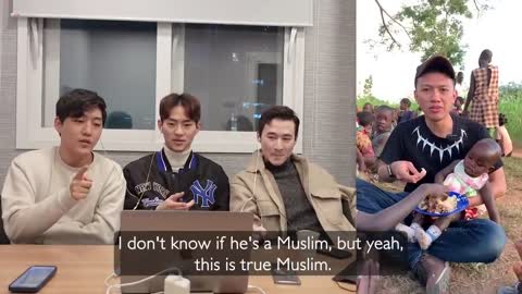 KOREAN GUYS REACTION TO OTHER NATIONALITIST!