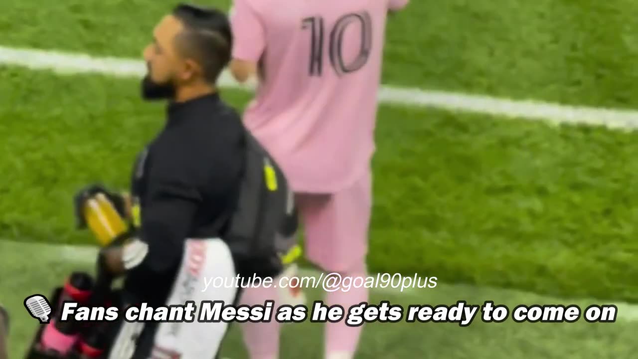 Messi gives credit to Cremaschi and New York fans reaction to Messi's substitution