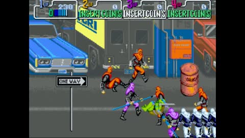 (TAS) - TEENAGE MUTANT NINJA TURTLES - (LEONARDO - HARDEST DIFFICULTY) ARCADE: