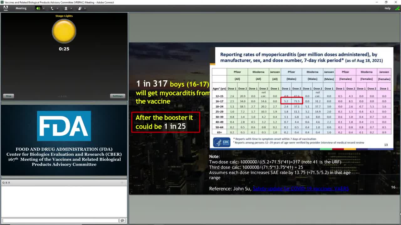 Steve Kirsch presentation to the FDA where they approved the so called boosters