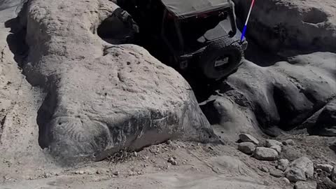 1862# Jeep Wrangler Rock Climbing in Little Moab