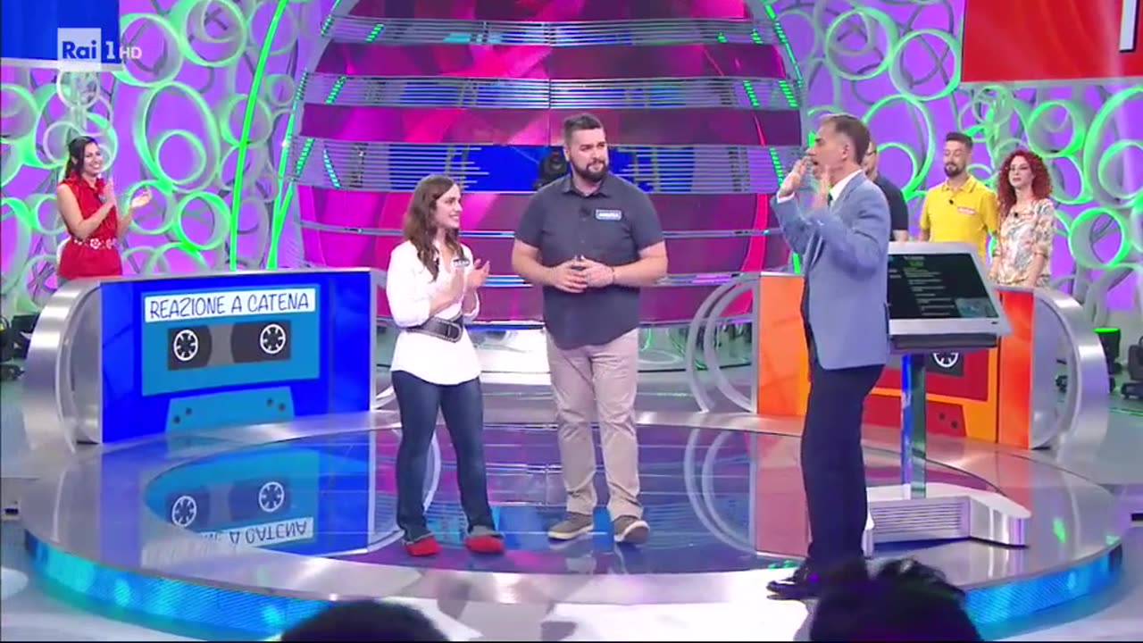 RAIUNO - Reazione A Catena-La Catena Musicale (07/07/2018)