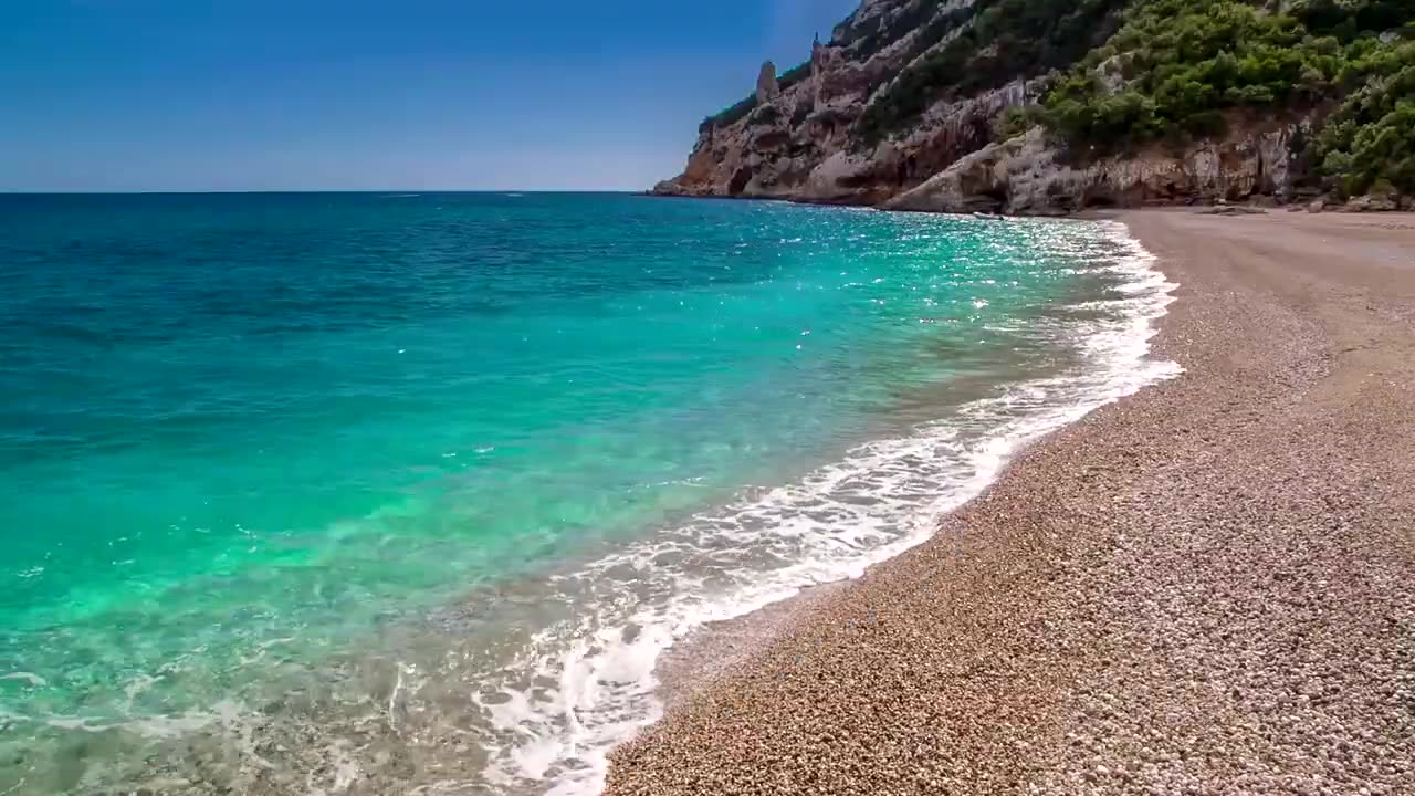 Beach with Wave Sounds