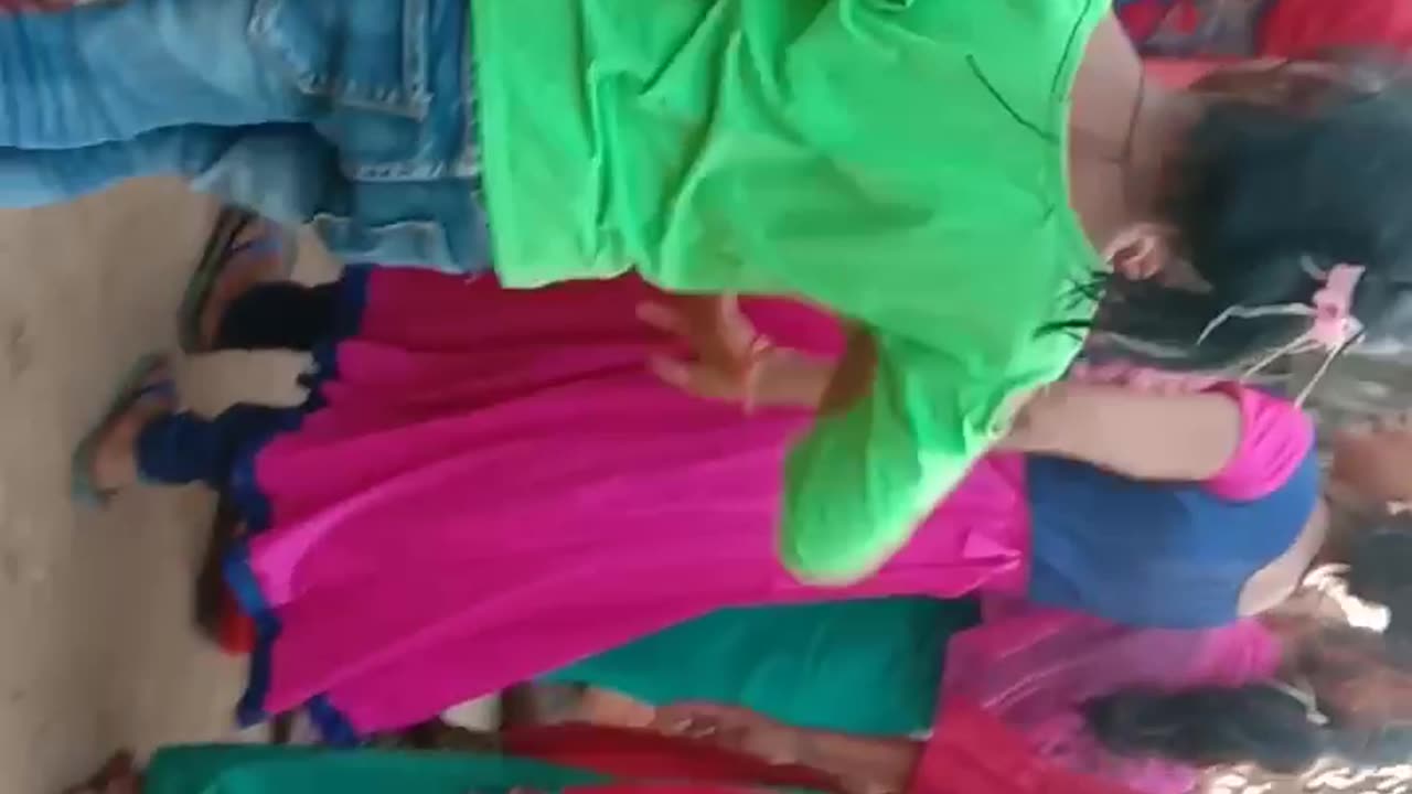 Public dance in Nepali village