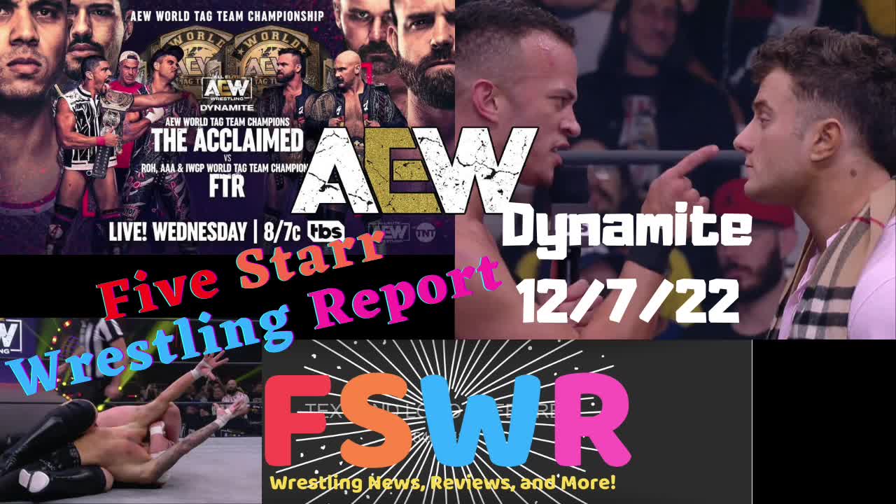 AEW Dynamite 12/7/22, NWA WCW 12/6/86, WCCW 12/10/83 Recap/Review/Results