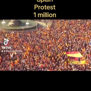 1 million protest Spain