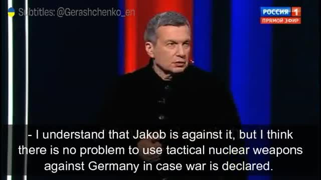 Russian State TV & Threats to Germany.