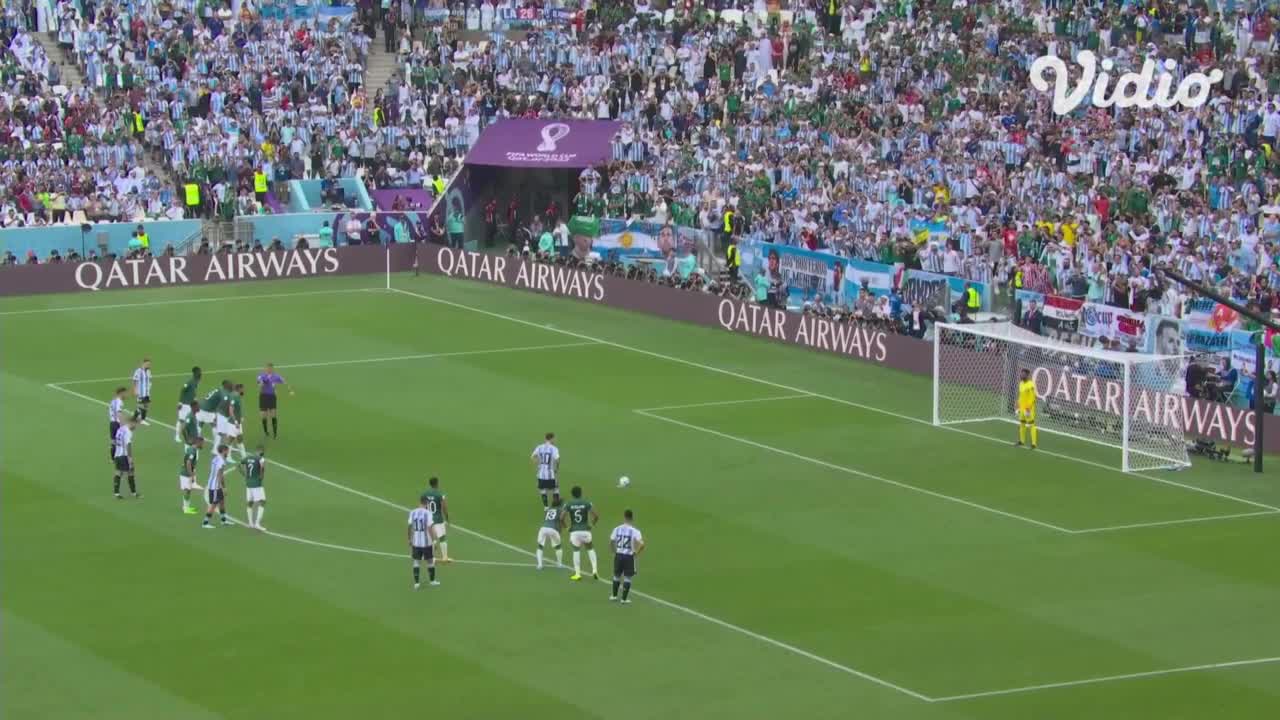 Argentina vs Arab Saudi Game Highlight