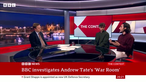 Andrew Tate: Chats in 'War Room' suggest dozens of women groomed,#BBCCoverage,#BBCNewsHeadlines