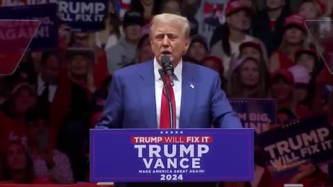 PRESIDENT TRUMP IN NYC: "ARE YOU BETTER OFF NOW THAN FOUR YEARS AGO?" AUDIENCE: "NO!"