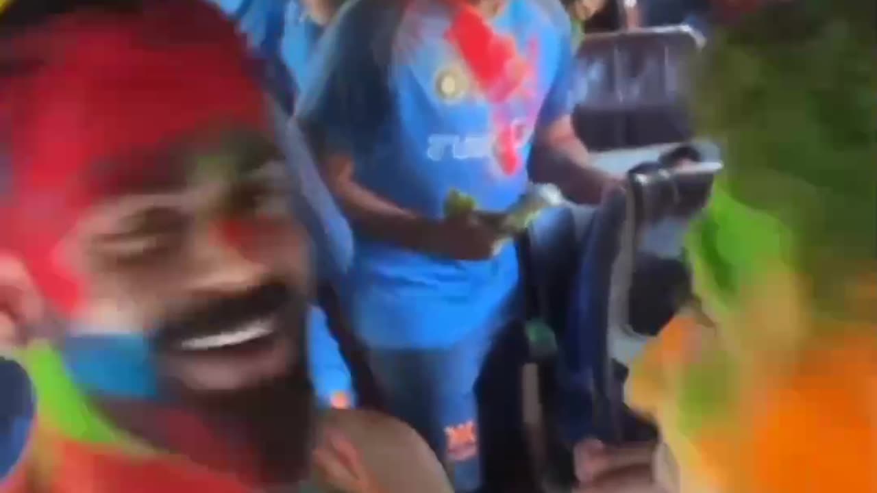 India Cricket Team Holi Celebration