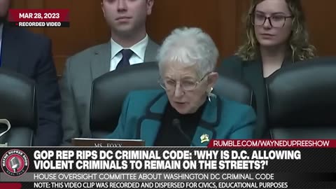 'Why Is D.C. Allowing Violent Criminals To Remain On The Streets?'