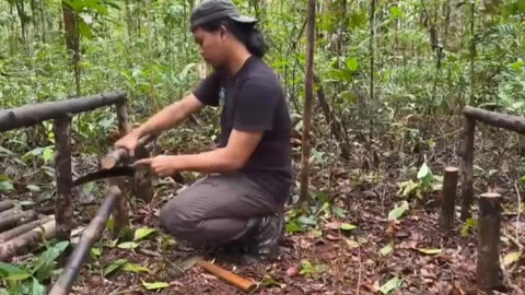 Build shelters in the wild
