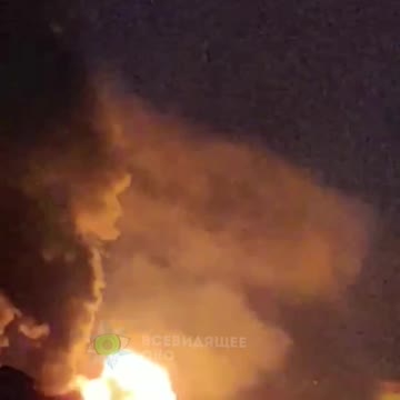 A series of powerful explosions in Odessa, possibly strikes on ammo storage areas