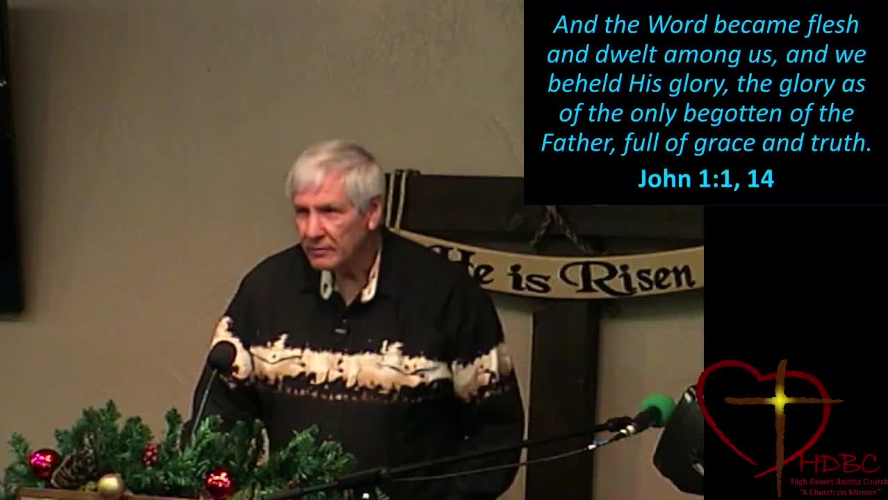 2022-12-11 HDBC- The Greatest Gift - Matthew 2:1-12 - Pastor Mike Lemons