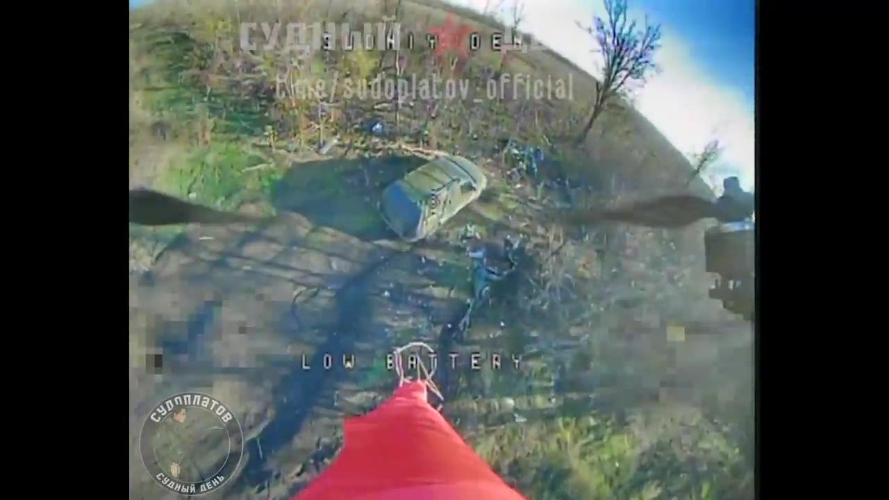 Russian FPV drones continue the hunt And it destruction