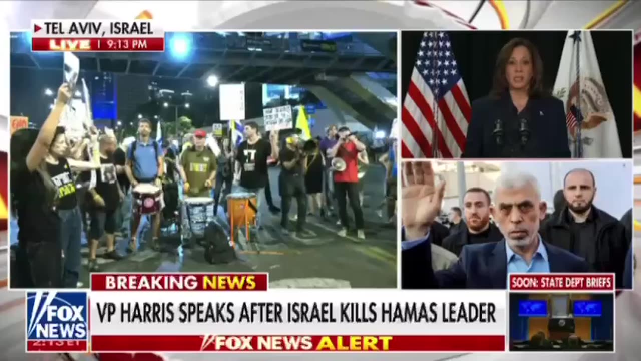 ‘Justice has been served’: US VP Kamala Harris celebrates Hamas chief Sinwar’s death