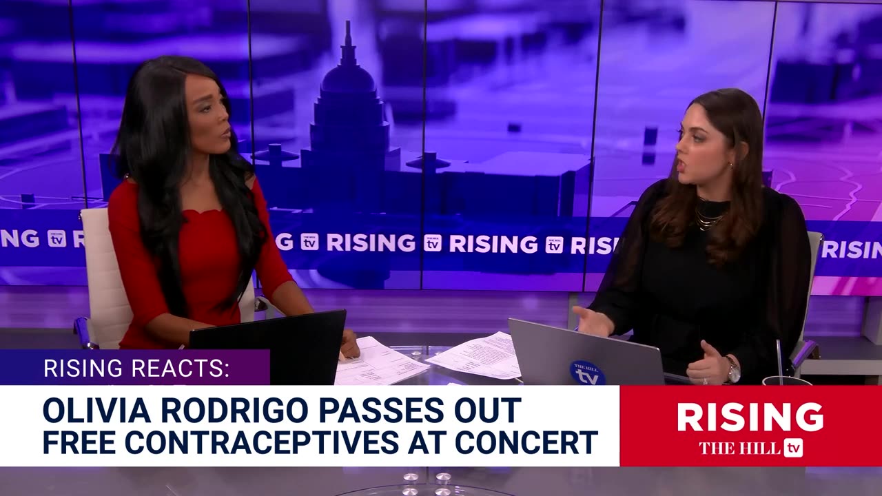 Olivia Rodrigo Passes Out FREECONTRACEPTIVES On 'Guts' Tour; VEEPHarris Visits MN Abortion Clinic