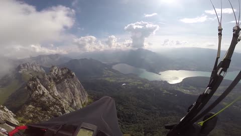 Paragliding Annecy, France