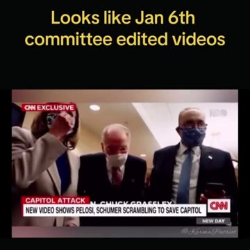 Looks Like they Edited the Jan 6th Video muddafuckas