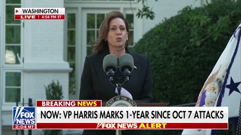 Kamala Harris The world must never forget Oct. 7