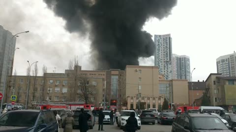 Fire in Rostov-on-Don at the FSB headquarters