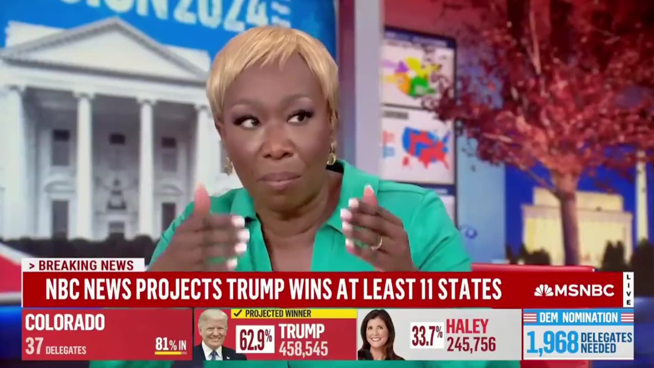 Joy Reid has an absolute meltdown about how Good Trump looks compared to Joe Biden