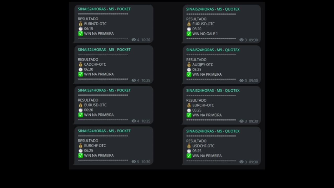 Sinais24Horas.Com - Sinais Grátis Para Quotex | Pocket | IQoption