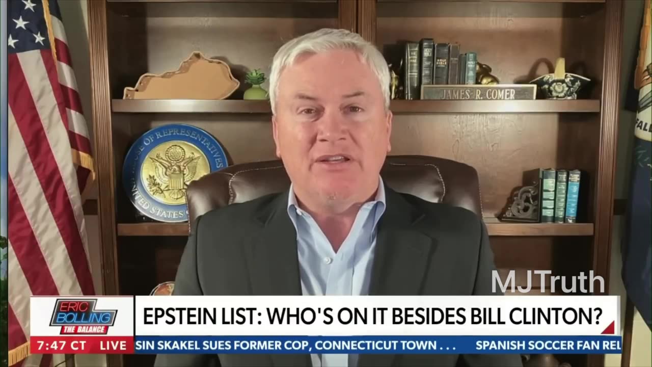 James Comer asks if Jeffrey Epstein a Double Agent for another Country