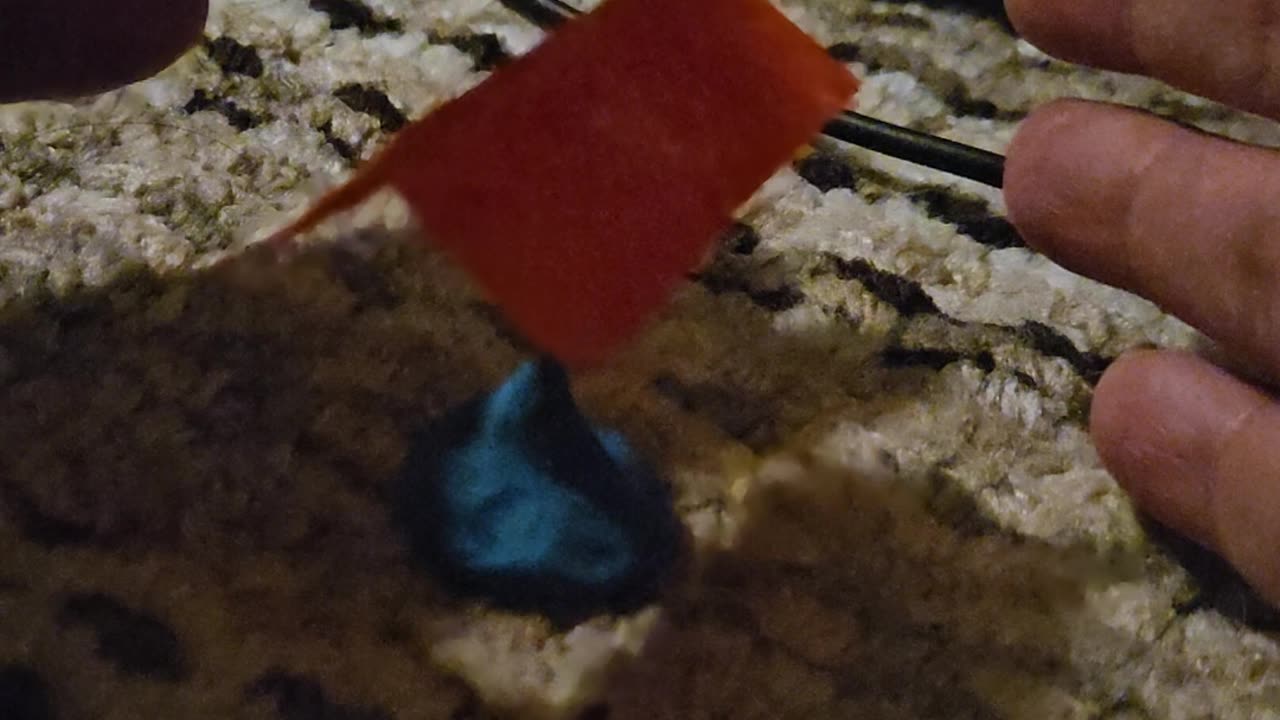 Play with paper turning around on the pin