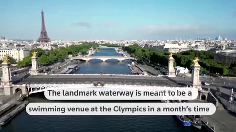 Seine pollution well above limits one month before #Paris2024 - REUTERS