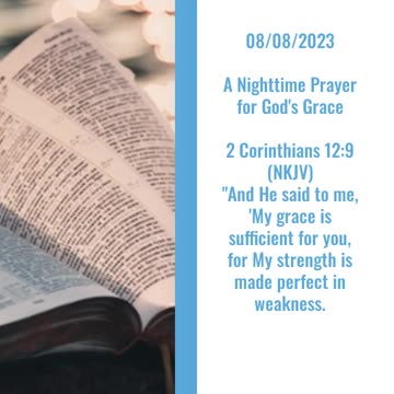 Nighttime Prayer https://youtube.com/shorts/_7ke4oAZ2Tc