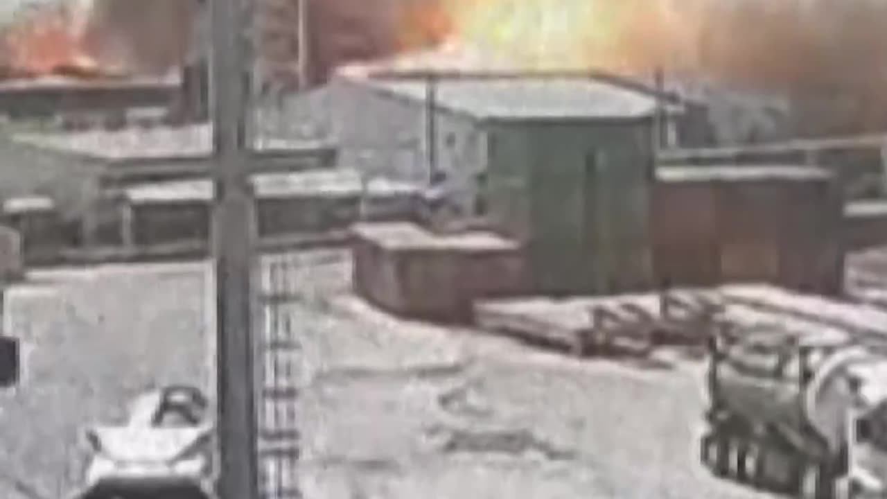 Massive explosion