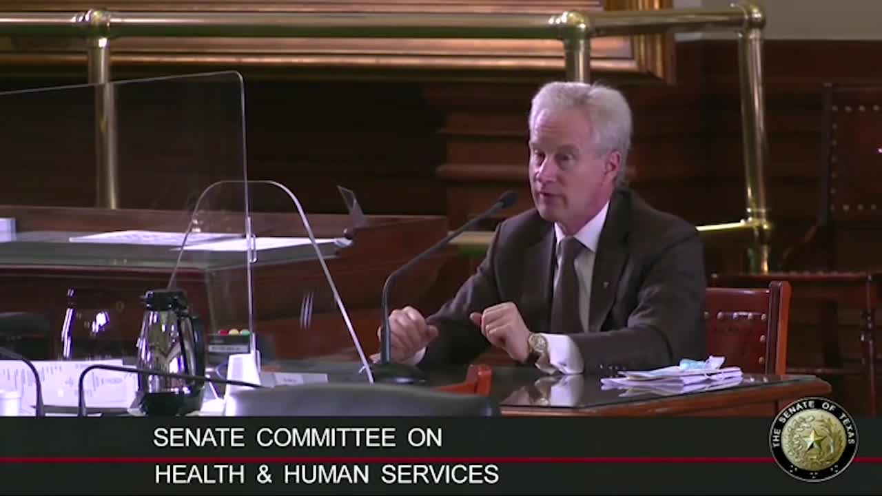 Mar 11, 2021 Dr Peter McCullough testifies in front of the Texas Senate HHS Committee.