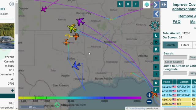 Canada UN Planes China in Oman More Quakes Packet Forensics