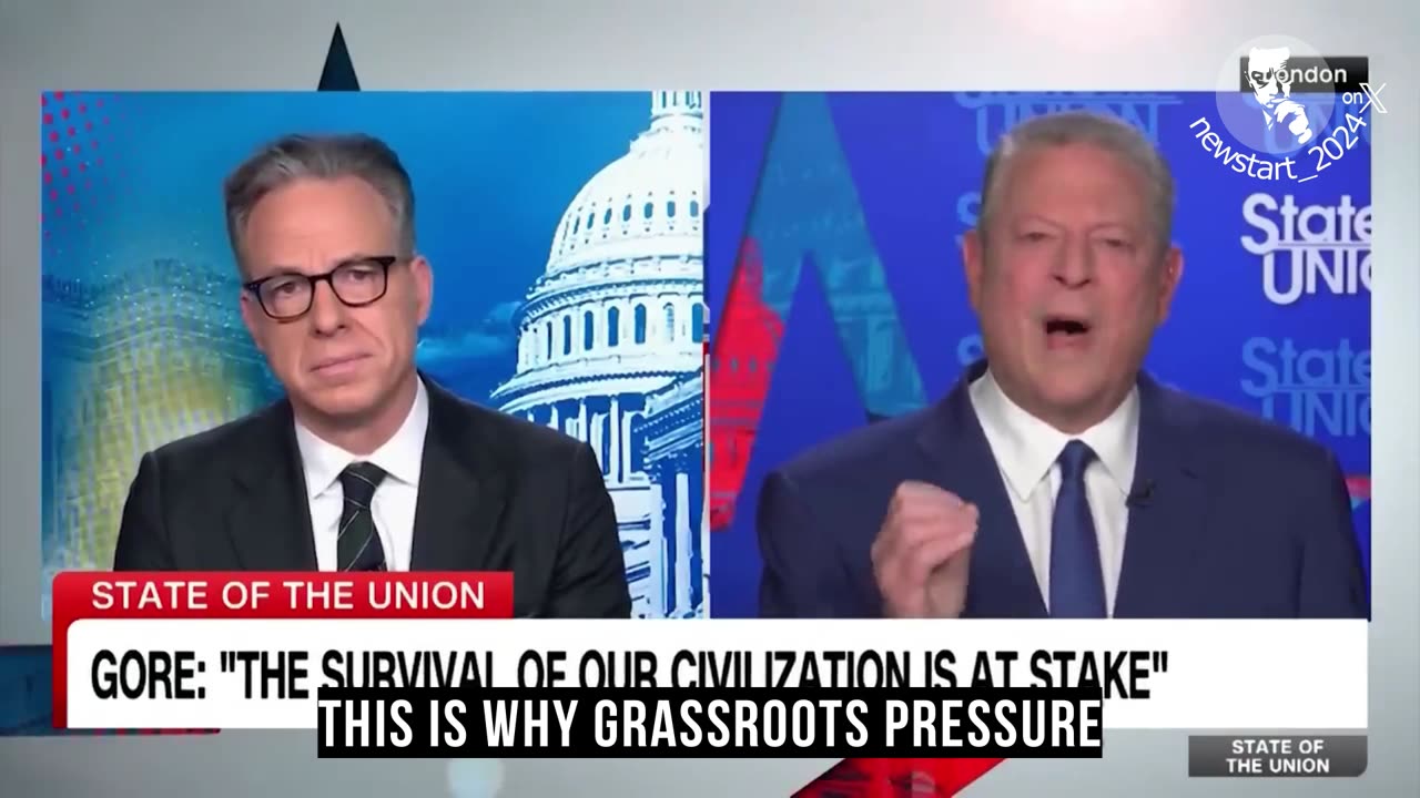 Al Gore on actions politicians need to take to solve the climate change